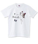 Tシャツ（B​u​t​t​e​r​f​l​y）